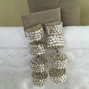 Rhinestone evening fashionable Earrings